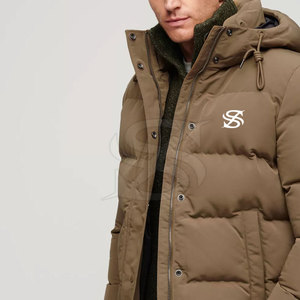 Veste matelassée pour homme chaude et confortable, idéale pour les sorties décontractées et les superpositions pendant les saisons d'automne ou d'hiver - Product Image 2