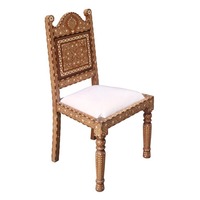 Chaise de luxe nouvellement conçue en incrustation d'os faite à la main en Inde pour la maison jardin hôtel chambre utilisation loisirs classiques pour extérieur intérieur
