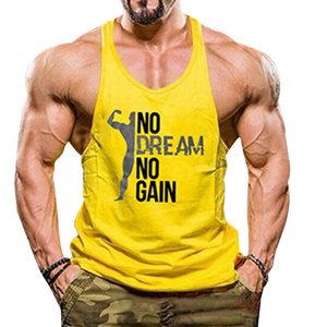 <b>Men's</b> Hip Hop Bodybuilding <b>Vest</b> 100% Cotton Breathable Eco-Friendly Quick Dry V-neck <b>Training</b> Tank Top Loose Fitness Muscle - Product Image 5