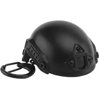 Nouveau design de mini ouvre-bière en plastique rapide porte-clés en forme de casque avec ouvre-bouteille funky pour pendentif décoratif