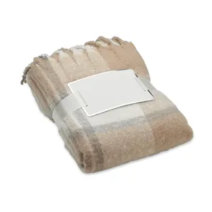 Couverture Quet Raschel durable et écologique, fabriquée à partir de mohair recyclé pour le merchandising - Product Image 5