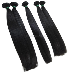 Extensiones de cabello humano virgen con cutícula alineada Premium, máquina de trama doble, calidad dibujada doble, venta al por mayor - Product Image 6