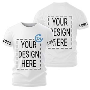 Camiseta de gran tamaño de lujo para hombre con cuello redondo y hombros caídos, camiseta de peso pesado, ropa de calle de secado rápido, estampado en material de algodón pesado - Product Image 2