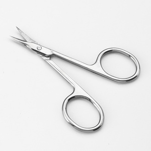 Tijeras de manicura rusas curvas gruesas de 3,5mm, removedor de piel muerta para el cuidado personal, Material de acero inoxidable - Product Image 5