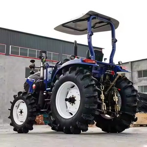 Factory Supply <b>Small</b> Compact 4X4 Farmtrac <b>Wheel</b> Tractor for Farming & Gardening Automatic Gear Pump Engine for Agricultural Use - Product Image 5