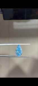 Diamante de Laboratorio Azul Intenso de Lujo, Claridad VVS1, Piedra Suelta, Precio al por Mayor - Product Image 2