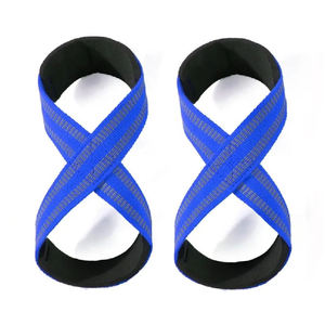 Correas de Levantamiento de Pesas Resistentes al por Mayor, Correas de Algodón de la Mejor Calidad para Levantamiento de Pesas, Correas de Gimnasio con Doble Bucle en Forma de 8 - Product Image 4
