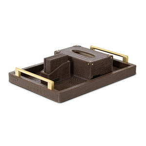 Handcrafted Luxury Design Living Room Leather <b>Table</b> Floor Decorative Custom Stylish Look Unique <b>Side</b> <b>Table</b> Best Price - Product Image 4