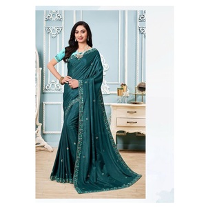 Sari de travail pour femme, vêtement de mariage et de fête, au prix de gros, fabriqué en inde, offre spéciale - Product Image 1