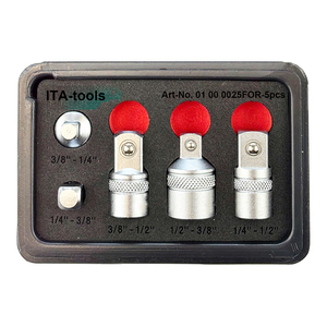 Proveedor de Taiwán OEM ODM 4PCs Adaptador de enchufe 1/4 "3/8" 1/2 "Kits de herramientas de accionamiento - Product Image 2
