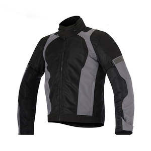 Cuello alto manga larga Cordura motocicleta chaquetas deportes al aire libre carreras desgaste Cordura hombres motocicleta prendas de vestir exteriores chaquetas hombre - Product Image 6