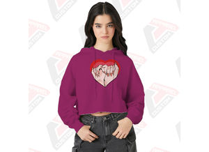 Sweat à capuche court pour homme élégant et confortable, 100 % coton, hiver, broderie perlée, impression numérique personnalisée, polaire légère pour superposition - Product Image 6