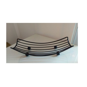 Corbeille à fruits classique en métal avec conception à cadre ouvert offre une bonne ventilation pour garder les fruits frais plus longtemps - Product Image 4