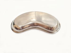 Plateau de rein en acier inoxydable certifié ISO de 8 pouces utilisation d'hôpital dentaire manuel instrument chirurgical creux base dentaire - Product Image 6