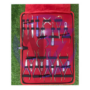 Nuevo Juego de 18 Instrumentos Dentales de Ortodoncia, Kit de Alicates de Ortodoncia TC, Herramientas de Dentista de Acero Inoxidable Wenquar - Product Image 6