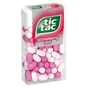 Stock a Granel Disponible De TIC TAC VARIEDAD SABORES DULCES 5x18g LIMA, NARANJA, MENTA, FRUTA, CEREZO COLA A Precios Al Por Mayor