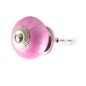 Offre Spéciale néon rose boutons en céramique Design industriel tiroir armoire poignée tire pour cuisine chambre salon armoire/commode - Product Image 2