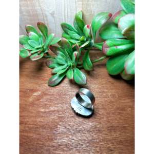 Anillo Ajustable Zachariah David Blue Bird de Plata de Ley y Turquesa con Engaste de Bisel e Incrustaciones de Piedras Preciosas Naturales, Regalo - Product Image 4