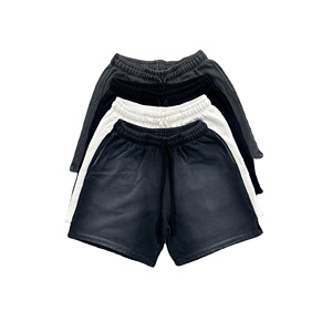 Pantalones cortos deportivos de algodón 100% para hombre, novedad de calidad Premium, pantalones cortos de verano con estampado personalizado de lana, Unisex - Product Image 2