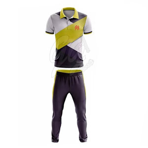 Uniforme de Cricket OEM 2025, Jersey y Pantalones, Logotipo Personalizado al por Mayor, Transpirable, de Secado Rápido, 100% Poliéster - Product Image 2