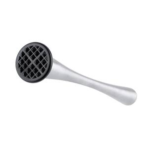 Elegante Triturador de Cócteles de Acero Inoxidable con Base de Goma Antideslizante, Herramienta de Barra Delgada y Duradera para Triturar y Mezclar Suavemente - Product Image 4