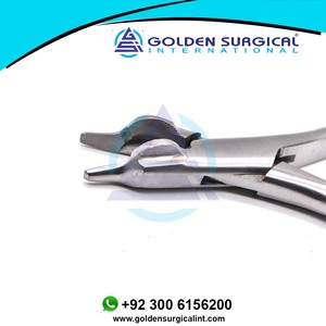 Alicates Dentales de Tres Mordazas para Fabricación de Broches, Corte de Alambre de Acero, Herramientas Médicas Técnicas de Ortodoncia - Product Image 5