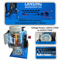 Machine à dénuder entièrement automatique électrique 1-40mm Offre Spéciale M40-1 pour le recyclage des câbles en cuivre