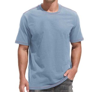 Service OEM T-shirt confortable 100% coton à col rond, coupe ajustée, couleur personnalisée, t-shirt décontracté pour homme, été, t-shirts surdimensionnés à manches courtes - Product Image 4