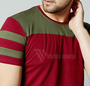 เสื้อยืดผู้ชายสไตล์สตรีทเสื้อยืดผ้าฝ้ายแขนสั้นสำหรับเครื่องแต่งกายแฟชั่นกำหนดโลโก้เองได้ - Product Image 6