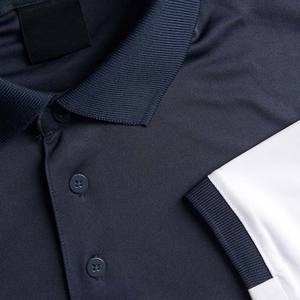 T-shirt polo respirant pour hommes de qualité supérieure avec tissu 100% coton polos à manches courtes nouveauté hommes polos - Product Image 3