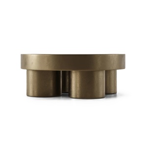 Offre spéciale Meubles de salon en laiton et métal de style européen Table d'appoint au design italien Table d'appoint de lit moderne pour le salon - Product Image 1