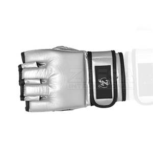 Gants en cuir MMA personnalisés de haute qualité avec logo imprimé, évacuation de l'humidité, service OEM pour les arts martiaux et la boxe – Vente en gros - Product Image 3