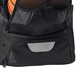 High Quality Outdoor Sports <b>Backpack</b> Waterproof PU Leather Youth Soccer Bag with Shoes Compartment for Football <b>Training</b> Bags - Product Image 6