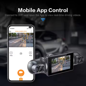 <span class=keywords><strong>Camera</strong></span> hành trình không dây GPS Full HD 1080P, <span class=keywords><strong>camera</strong></span> hành trình 360 độ, <span class=keywords><strong>DVR</strong></span> <span class=keywords><strong>4</strong></span> kênh, bộ dây cứng, Wifi, hộp đen ô tô màu đen dành cho xe hơi - Product Image 6