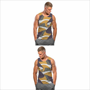 เสื้อกล้ามออกกำลังกายผู้ชายคุณภาพสูงขายดี เสื้อกล้ามผู้ชายสำหรับฝึกซ้อม เสื้อกล้ามผู้ชายแห้งเร็ว - Product Image 5