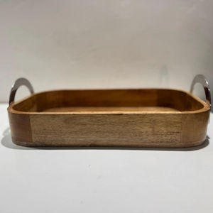 Plateaux de service sur le thème bouddhiste, faits à la main, en bois poli, très demandés, extra grands, décoration d'intérieur, artisanat d'exportation - Product Image 1