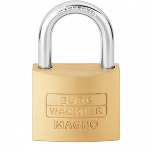 Cylinder <b>Padlock</b> 400 E Magno/30 GL 30 mm Brass Lock Body Keyed Alike BURG-WCHTER - Product Image 3