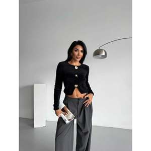 เสื้อสเวตเตอร์ขนฟูรูปปลาดาวสำหรับผู้หญิง คอลเลกชัน 1568 - Product Image 1