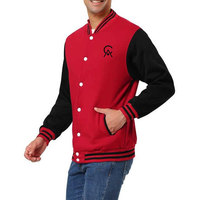 Chaqueta Letterman Fabricada en Pakistán, de Alta Calidad, Ligera, Diseño Personalizado, Cuello Alto, Ecológica, Superventas
