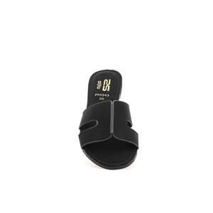 Pantoufles formelles noires pour femmes - Product Image 1