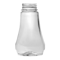 Bouteille de sauce ovale PET de 270ml Bouteille de miel de 9 oz