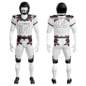 Uniforme de football américain OEM de haute qualité 2025 Ensemble d'uniformes de football américain sublimé par l'équipe 100% polyester - Product Image 3