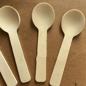 Vietnam <b>Wooden</b> Small Spoon 100mm, <b>Ice</b> <b>Cream</b> <b>Wooden</b> Mini Spoon, Disposable <b>Wooden</b> Spoon With High Quality - Product Image 3