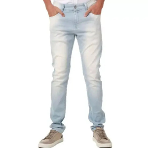 Pantalones pitillo transpirables informales de algodón recubierto para hombre, gran oferta, al por mayor, de calidad superior, ropa de trabajo, Vaqueros - Product Image 6