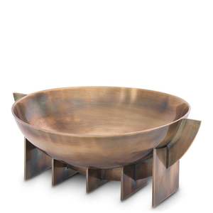 Bol alimentaire et de fruits en laiton poli or en métal de qualité supérieure Vaisselle faite à la main Bol à nourriture en acier inoxydable pour la cuisine - Product Image 6