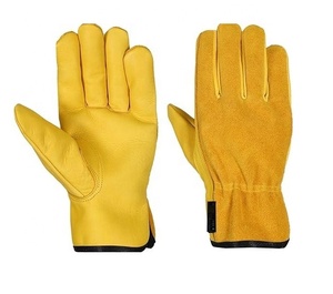 ถุงมือหนังสำหรับงานในสวนที่มีน้ำหนักมากกันหนามและมีประโยชน์ด้านความปลอดภัยระดับมืออาชีพสำหรับชาวสวน - Product Image 5