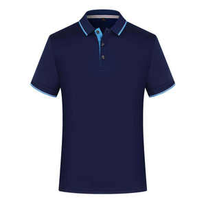 Marque 100% coton solide tricoté hommes pour chemise Logo personnalisé avant séchage rapide en vrac en gros - Product Image 5