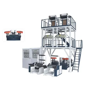 Good Quality ABC Shopping Bag Production Line Rolling Garbage Extrude Plastic Bag Film Blowing Machine Manufacturers In China