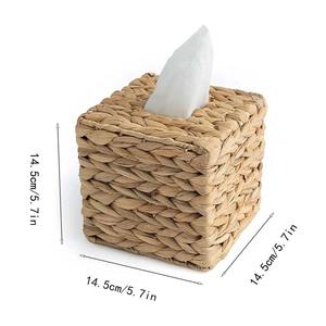 Caja de Almacenamiento de Mimbre de Jacinto de Agua, Caja de Almacenamiento Hecha a Mano, Ecológica, Natural, Decoración del Hogar, Venta al por Mayor desde Vietnam - Product Image 2