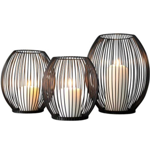 Wholesale suppliers of vintage design home decorative <b>candle</b> <b>holder</b> great quality metal <b>black</b> color <b>candle</b> <b>holder</b> at best price - Product Image 4